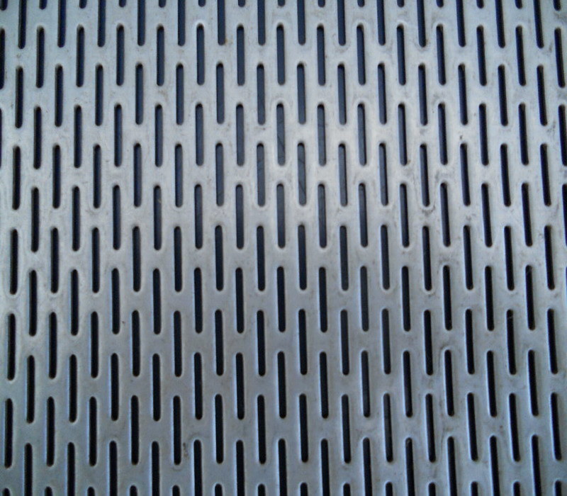 Customized Carbon Steel Decorative Metal Sheets Circle Perforated Metal Mesh