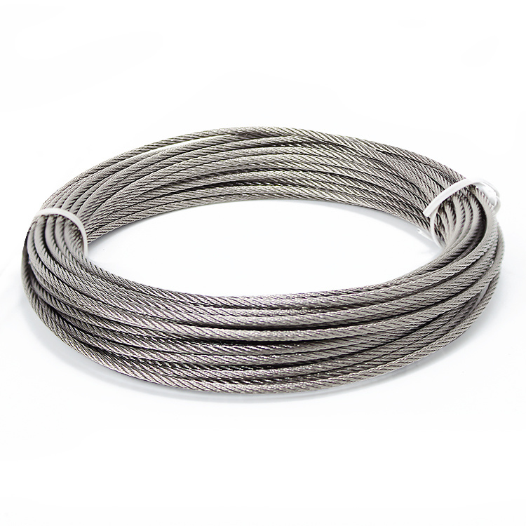 Stainless Steel Wire Rope Wholesale 1*7 7*7 Wire Rope