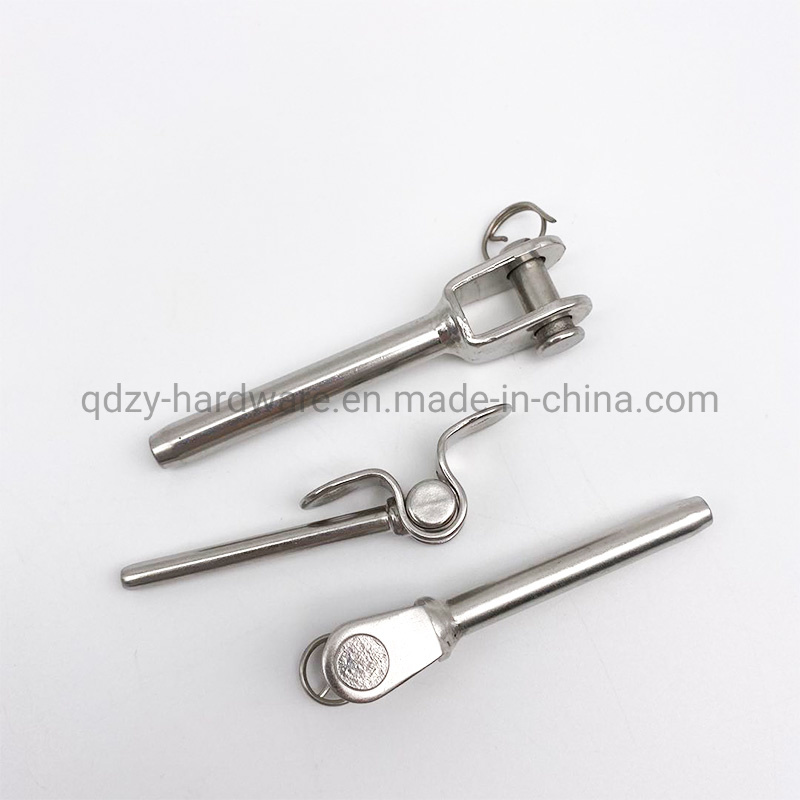 Wire Rope Accessories Stainless Steel Welded Jaw Fork Terminal