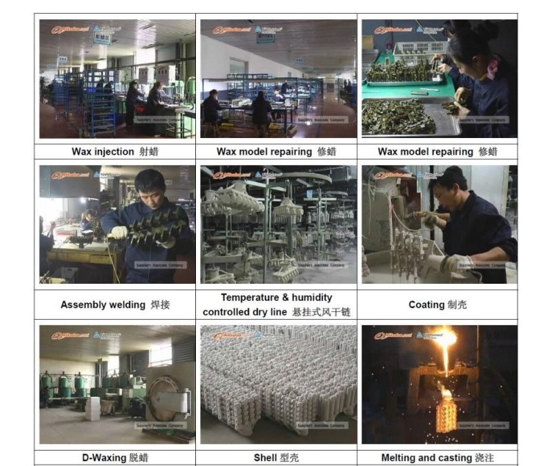 China OEM Investment Casting Part Suppliers of Stainless Steel
