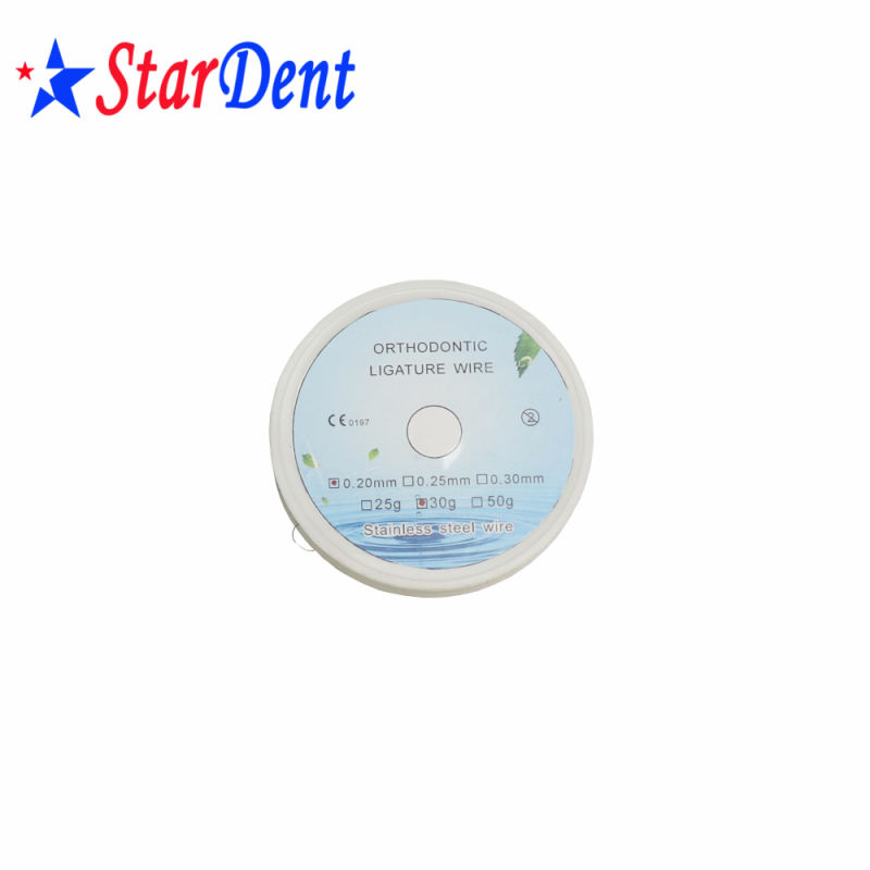 Dental Orthodontic Ligature Wire Stainless Steel 304 Wire Dental Material