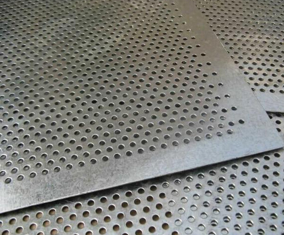Round Hole Stainless Steel Perforated Metal Mesh Panel Sheet