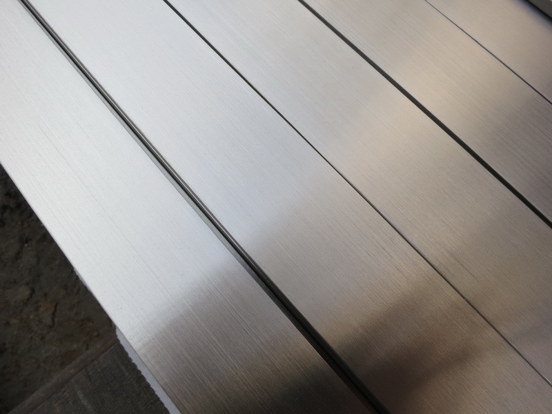 Brushed Finish Stainless Steel Flat Bar AISI 304
