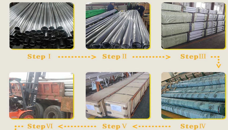 ASTM 304 316 316L Seamless Stainless Steel Pipe / Mirror Stainless Tube