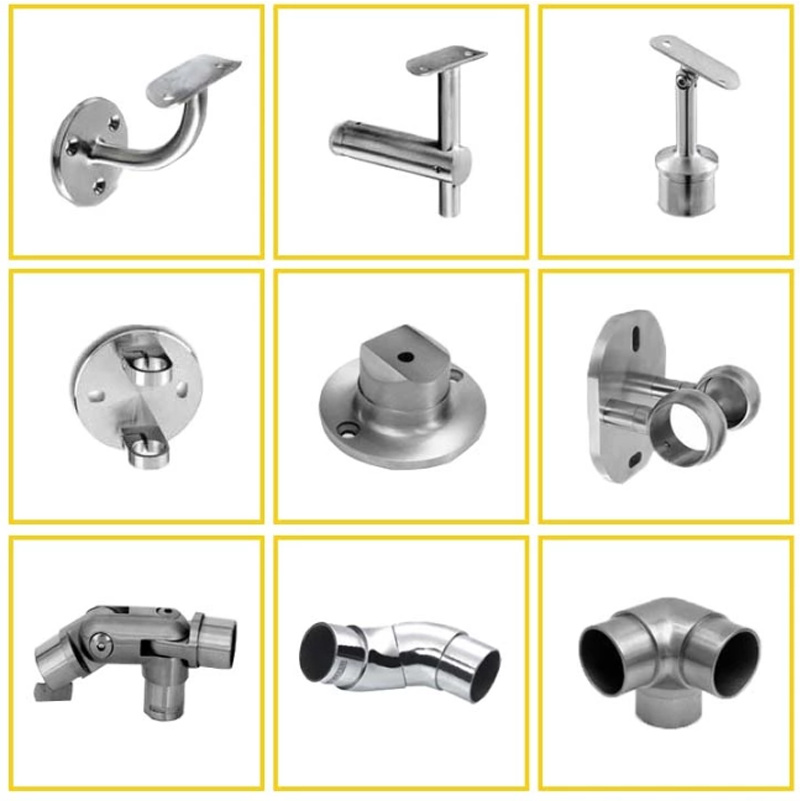 Chinese Suppliers Stainless Steel 304/316 Glass Clamp