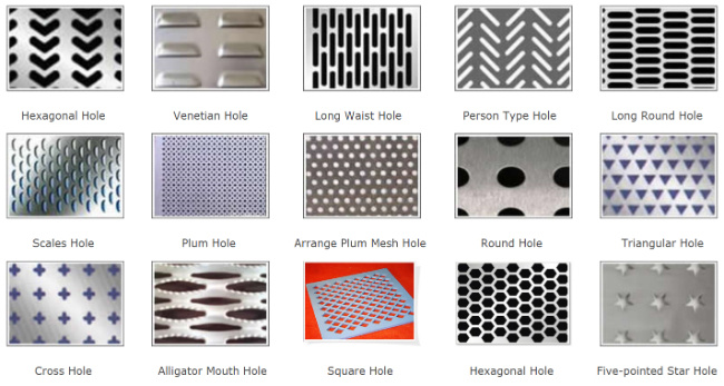 Yq Galvanized Steel Perforated Metal Wire Mesh