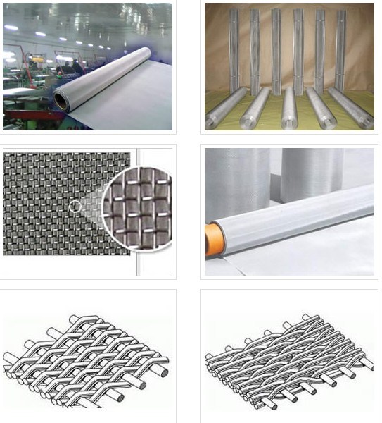 Woven Net Stainless Steel Wire Mesh Filter Mesh