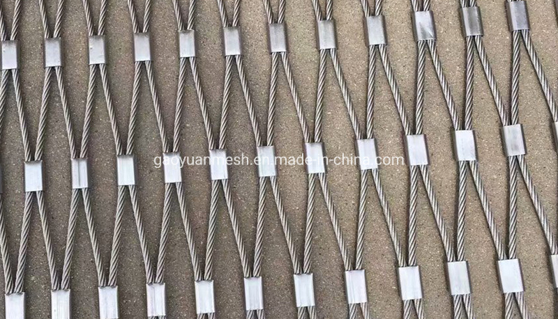 Stainless Steel Wire Rope Mesh/Stainless Steel Security Fence