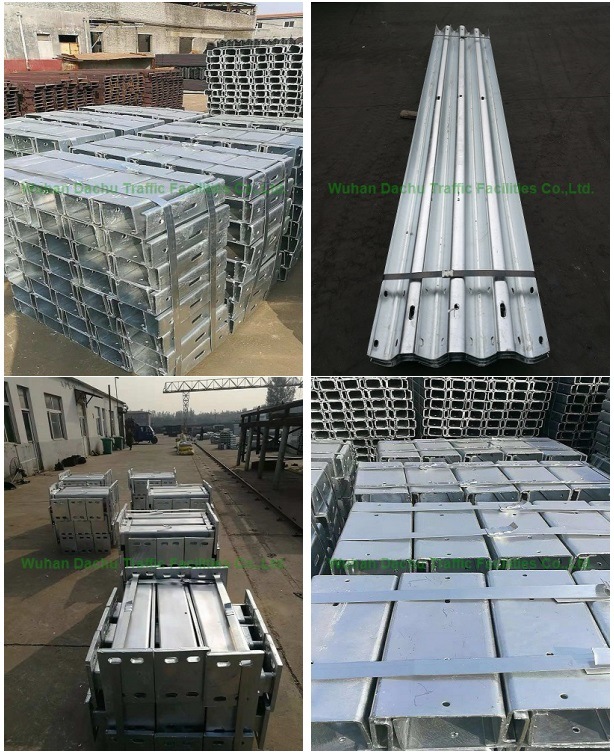 Stainless Traffic Safety Guardrail Flexible Beam Thrie-Beam Guardrail Price