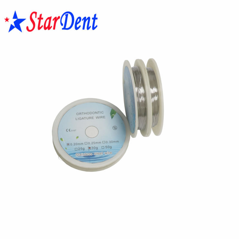 Dental Orthodontic Ligature Wire Stainless Steel 304 Wire Dental Material