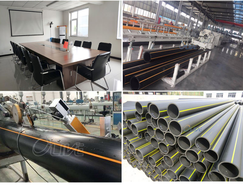 1000mm Diameter HDPE Sprinkler Perforated Drainage Pipe 200mm 900mm