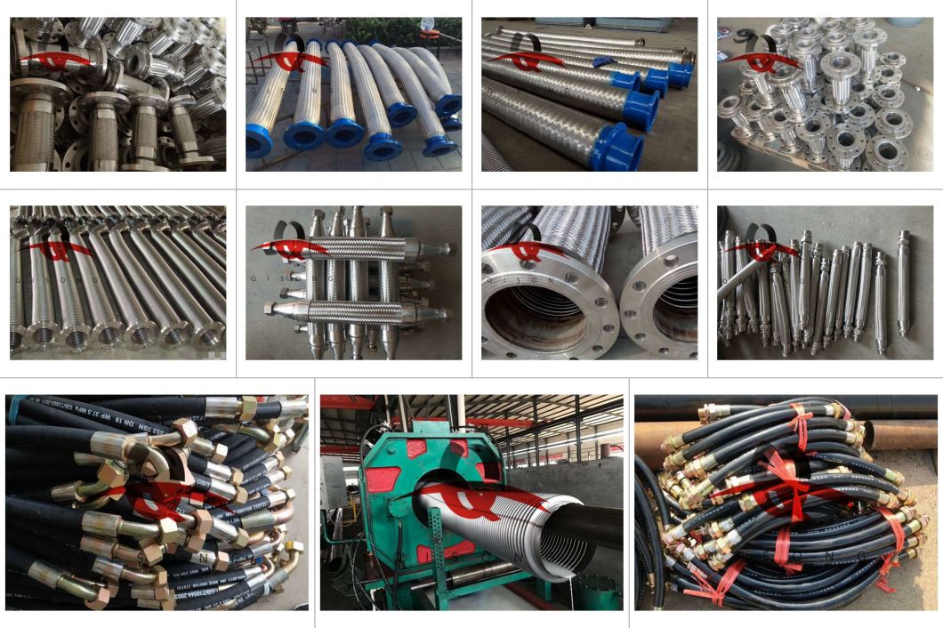 [Qisong] High Pressure Stainless Steel Flexible Pipes with Flanges
