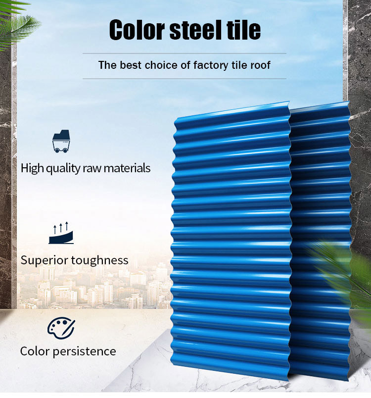 Manufacturer Price Per Square Meter Corrugated Steel Plate Roofing Sheet