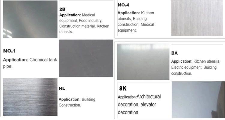 Steel Material Stainless Steel Grade 304 316 904 Polished Sheet Ss 304 Sheets for Decoration