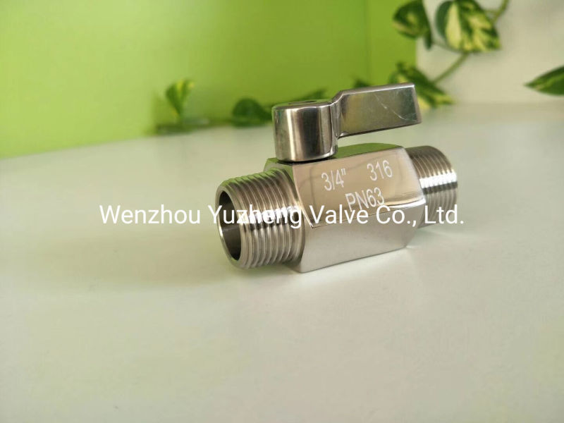 Stainless Steel mm Mini Ball Valve304 316 Stainless Steel Valve