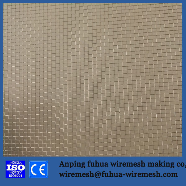 Galvanized White Colored Plastic Coated Stainless Steel Mesh Aluminum Fly Netting Waterproof Window Insect Screen