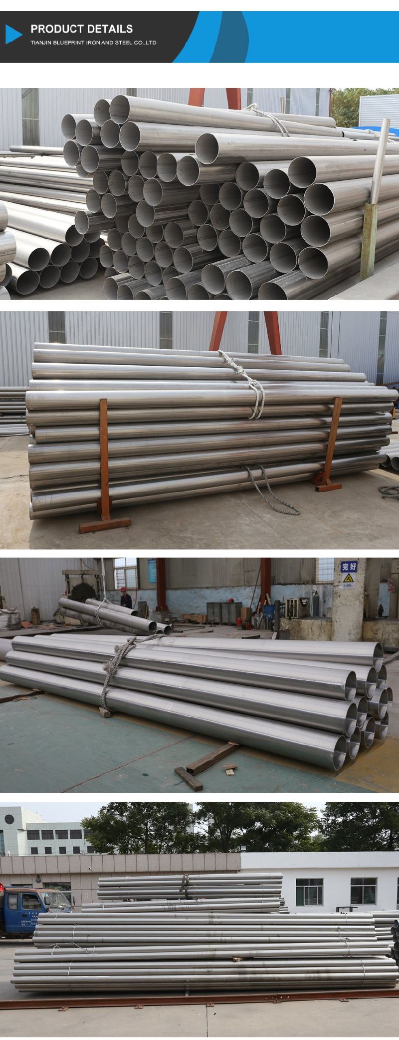 Factory Sale 304 316L 409 409L 410 420 430 Stainless Steel Welded Round Square Pipe