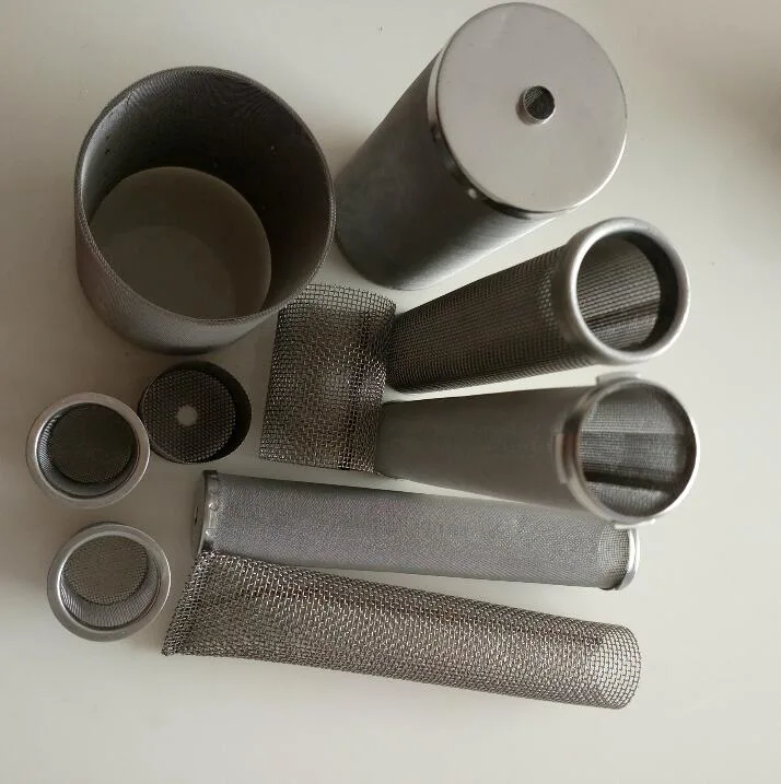 Stainless Steel Mesh Perforated Filter Elements