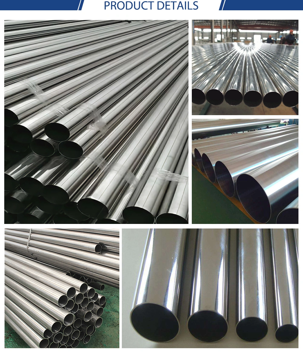 20mm Diameter Stainless Steel Pipe 304 Mirror Polished Stainless Steel Welded Pipes