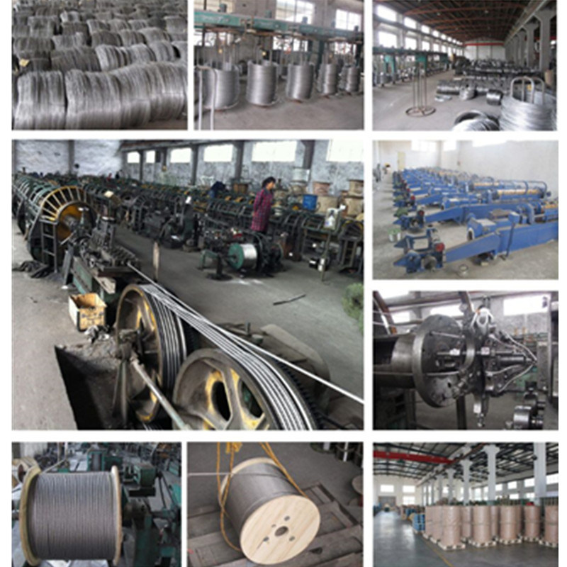 Nylon, PU, PVC Coated Stainless Steel Wire Rope