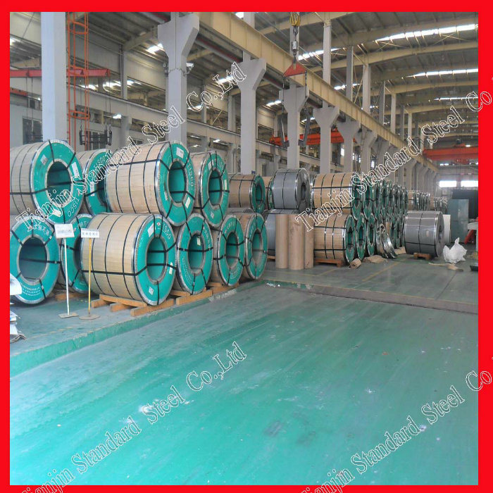 AISI 304 Stainless Steel Coil with PVC Film Shanghai