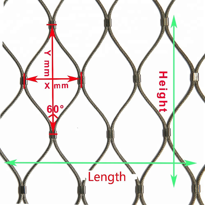 Hebei Stainless Steel Wire Mesh Netting for Fence