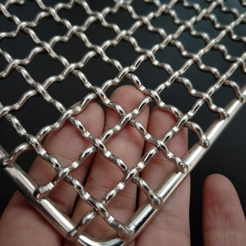 Stainless Steel/ Galvanized BBQ Grill Mesh/Crimped Mesh/Screen Wire Mesh