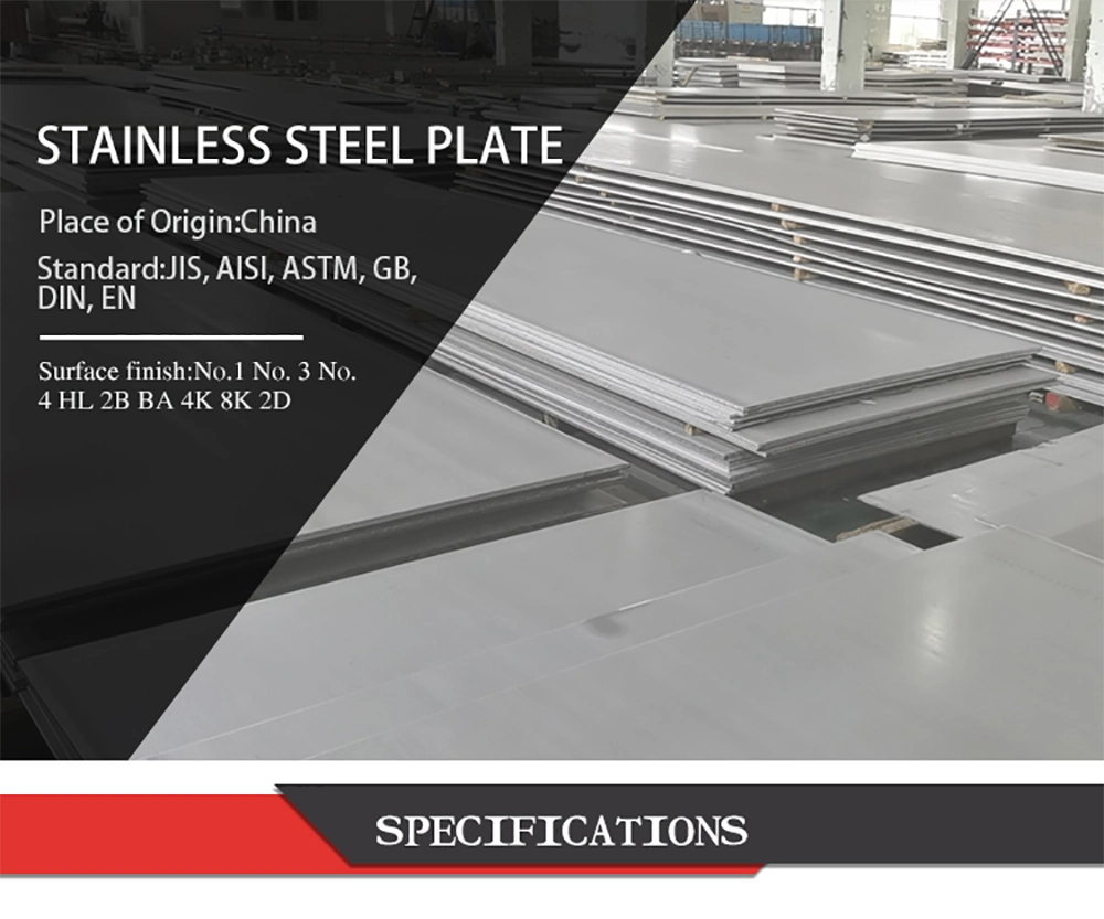 Ss 310 Stainless Steel Plate ASTM A240 Stainless Steel Plate High Quality