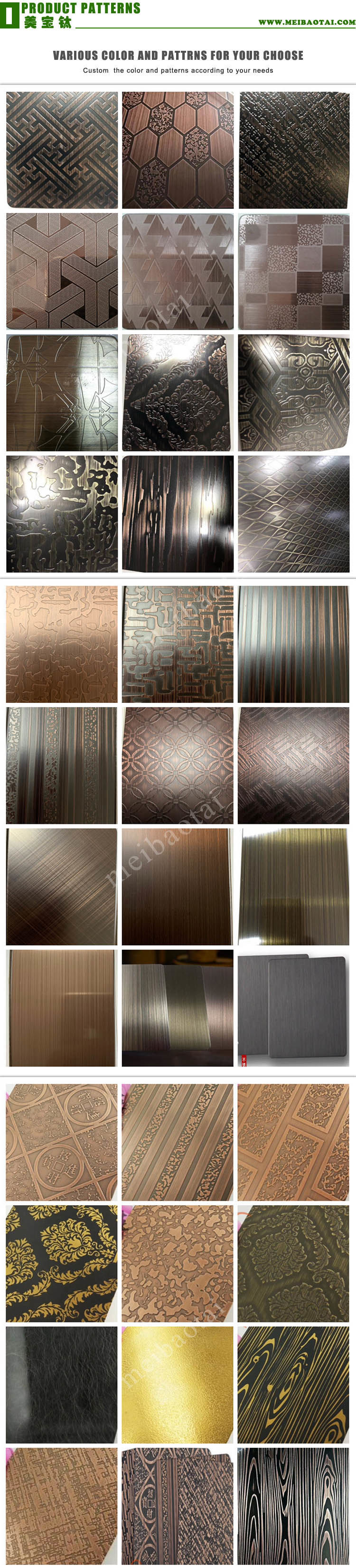 304 Gold Brushed Stainless Steel Sheet Decorative Stainless Steel Sheet