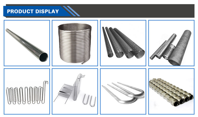 Stainless Steel Perforated Filter Tube/Perforated Pipe