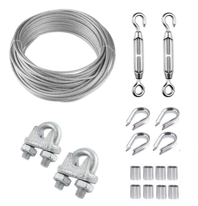 DIN6899b European Type Stainless Steel Wire Rope Fittings Rigging Thimble