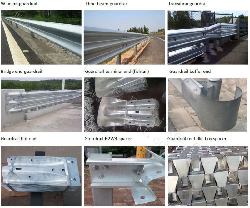 Dachu Safety Galvanized Steel W-Beam Post