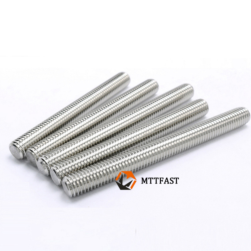 Threaded Rod Threaded Bar DIN/Bsw/ASTM Carbon Steel Stainless Steel