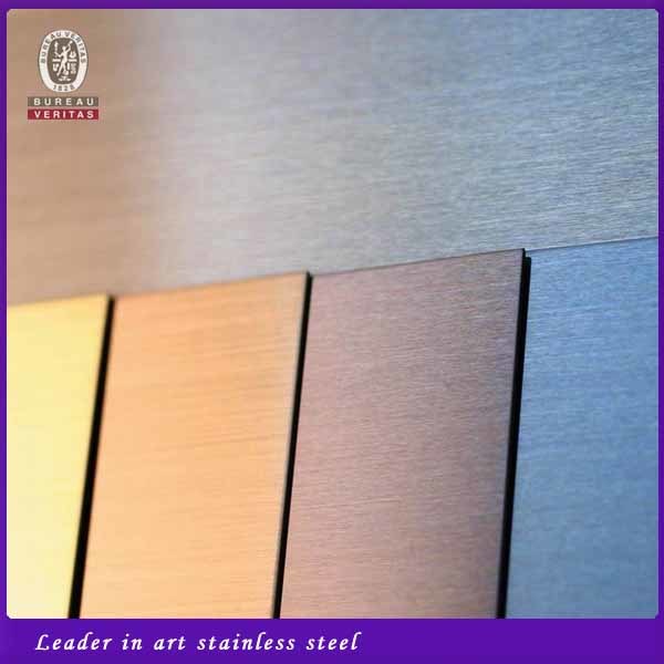 No. 4 Brushed Finish Stainless Steel for Kitchen Equipment