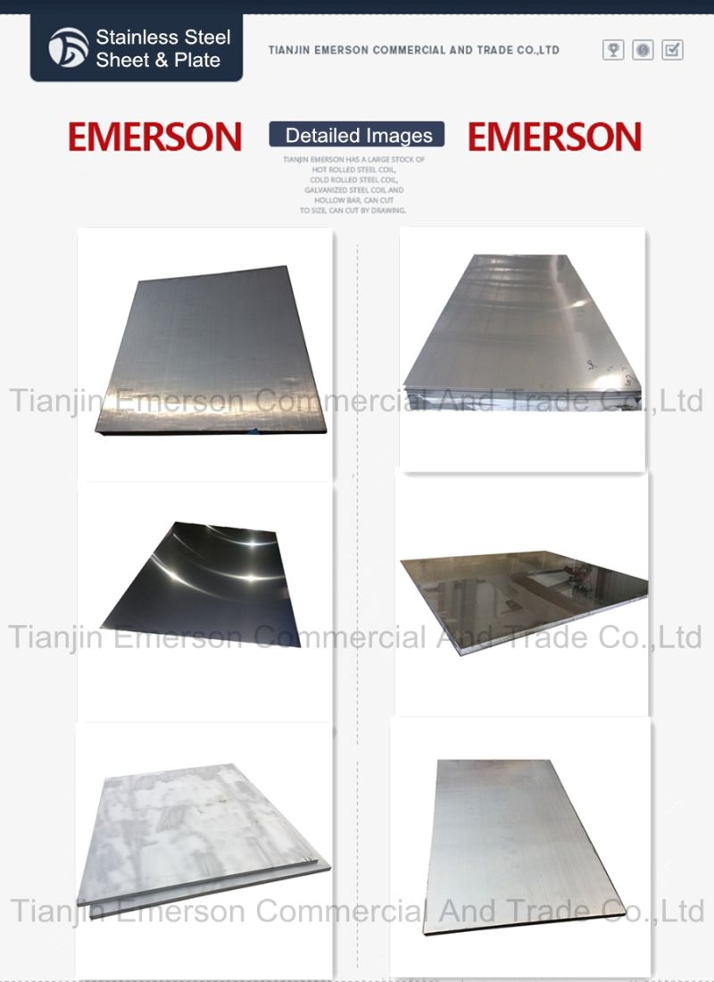 High Quality Colored Korea 304 316 Stainless Steel Plate Price for Kg