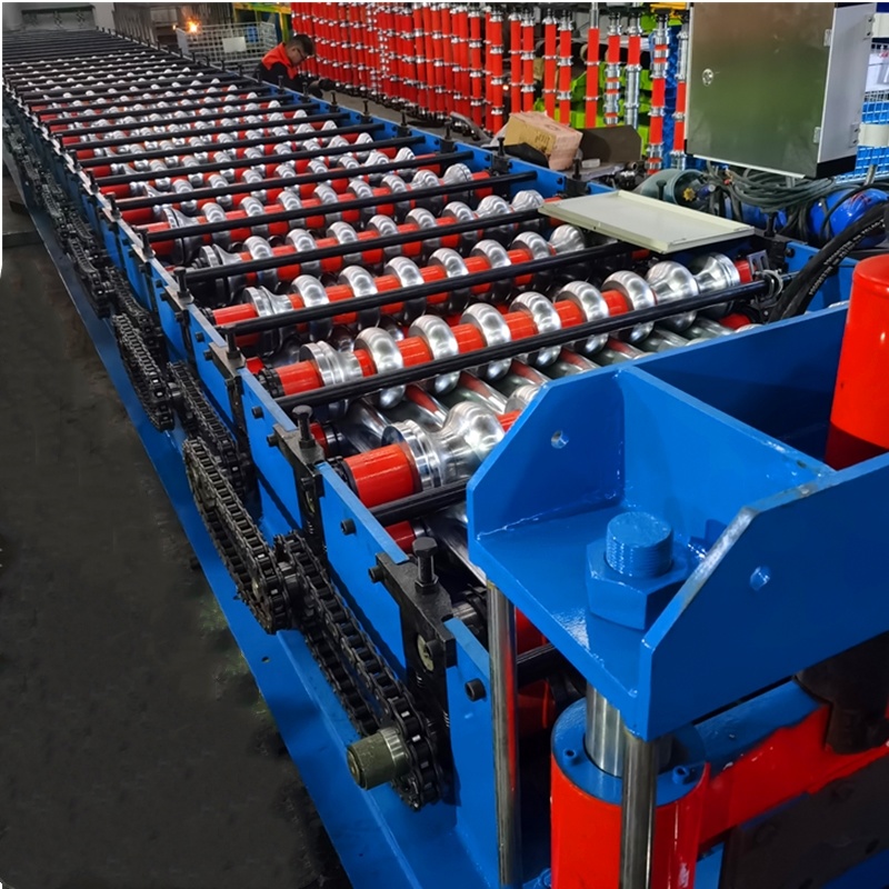 Stainless Steel Corrugated Sheet Roof Roll Forming Machine