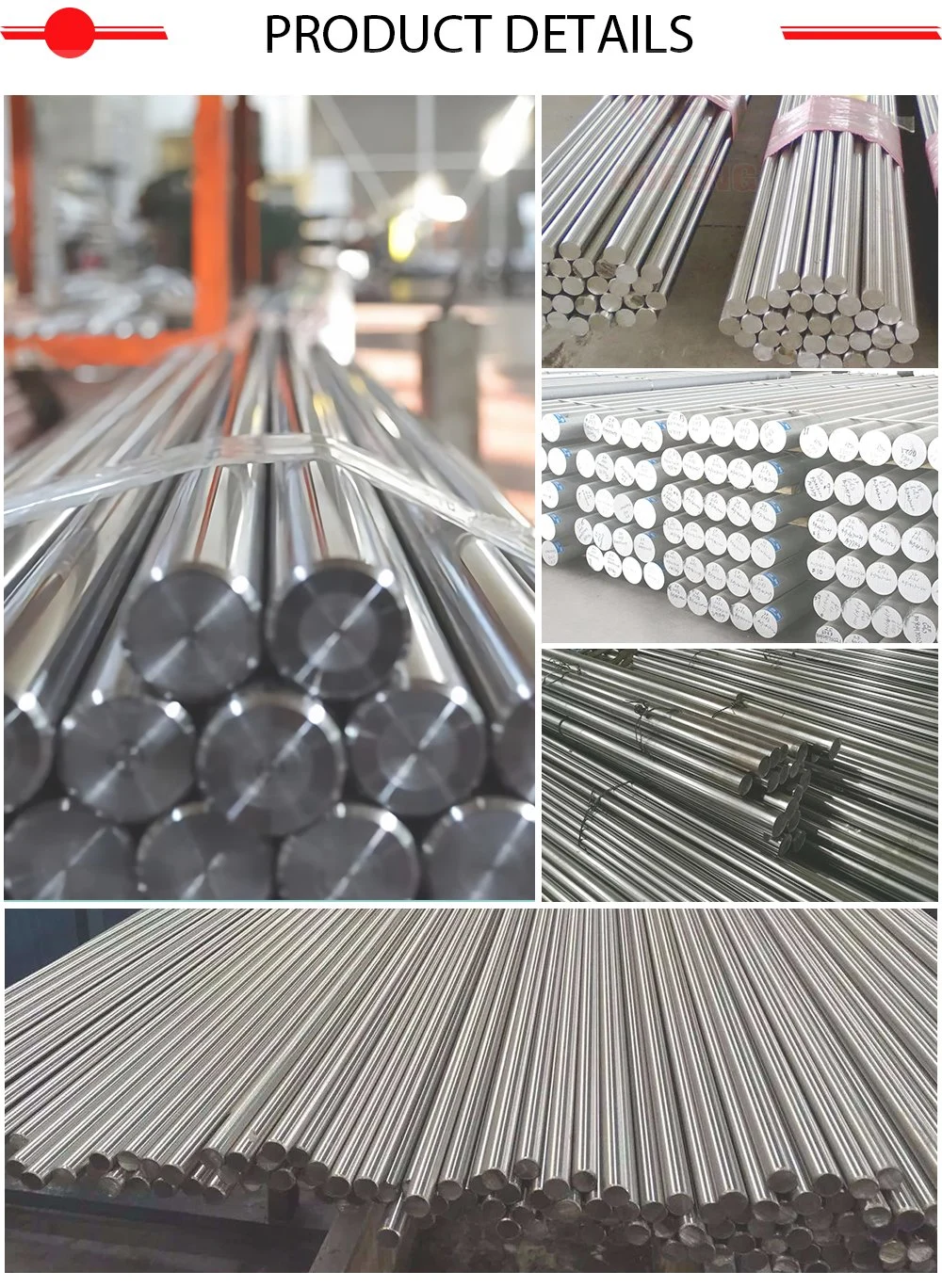 ASTM A276 316 309 Stainless Steel Bar SGS Inspection Round Bar