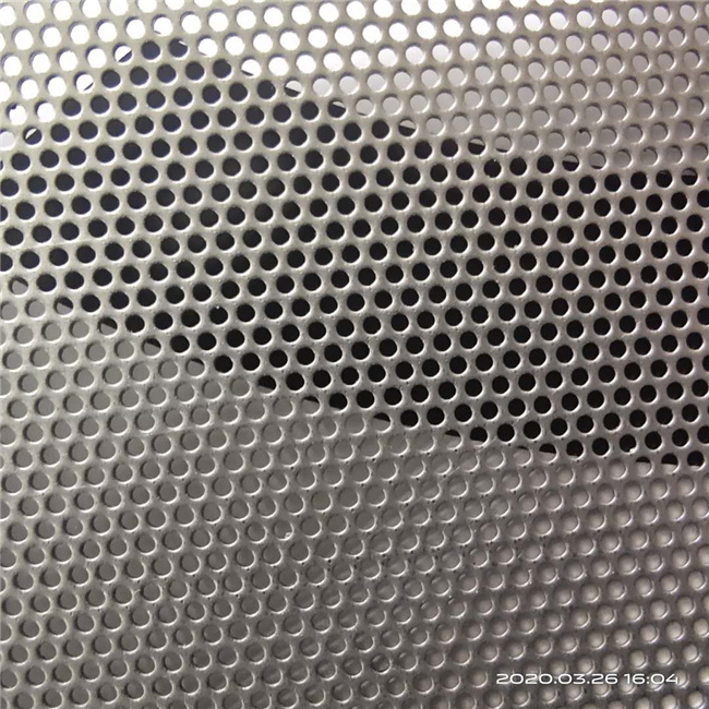 Yq Galvanized Steel Perforated Metal Wire Mesh