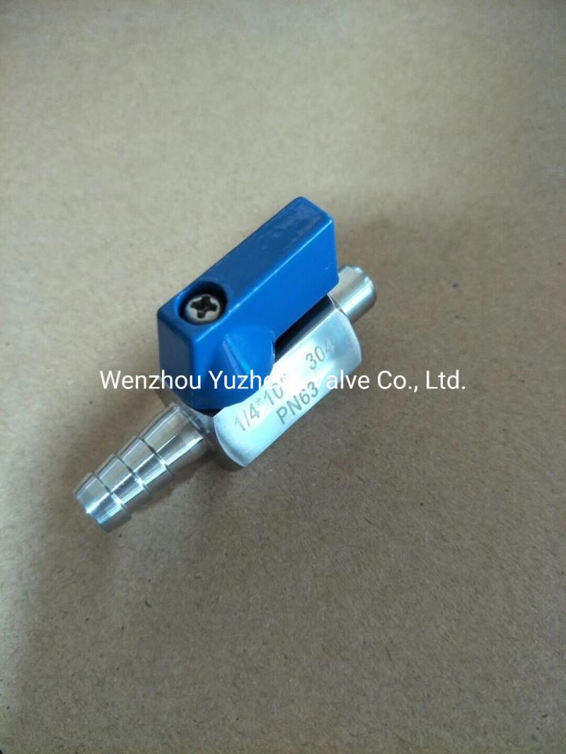 Stainless Steel mm Mini Ball Valve304 316 Stainless Steel Valve