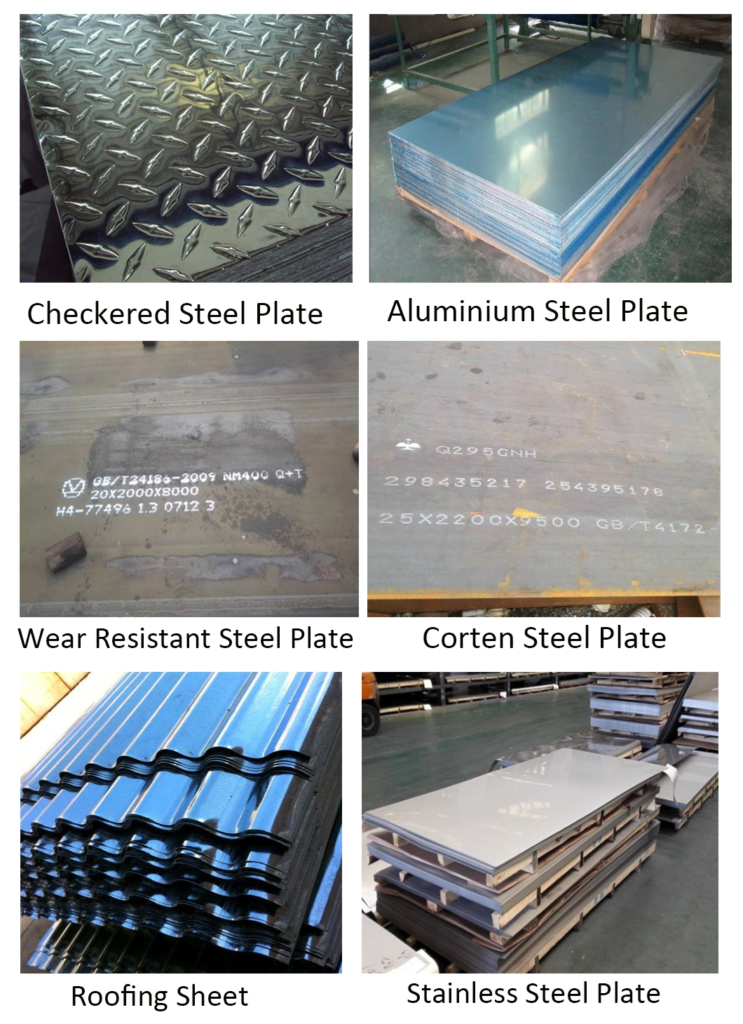 Chinese Factory Checker Plate Chequer Plate Anti-Slip Stainless Steel Plate