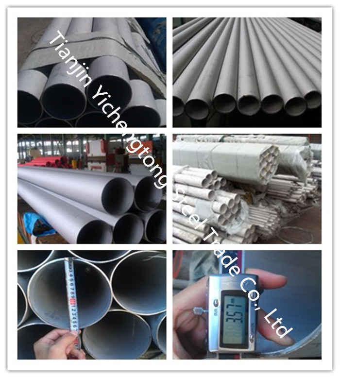 Stainless Steel Pipe / TP304 316 316L Stainless Steel Tube Dn80