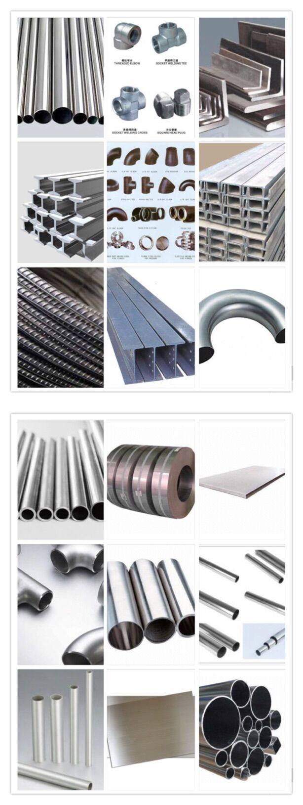 ASTM A554 A269 A270 A312 Stainless Seamless Steel Pipe