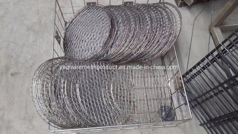Stainless Steel 304 BBQ Mesh Barbecue Grill Wire Mesh 40*25cm