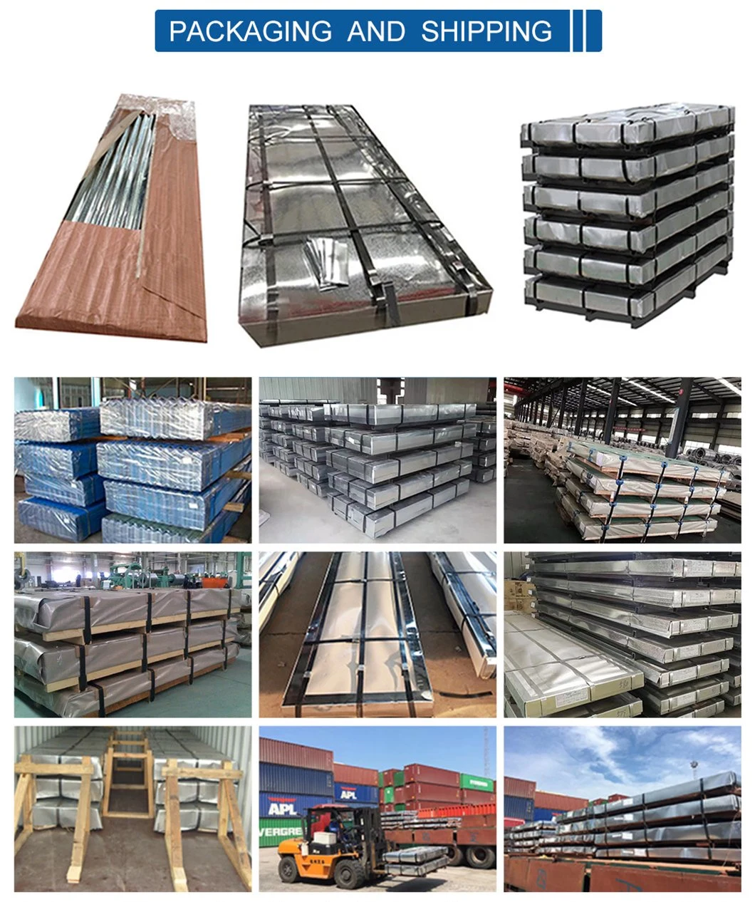 40-100g Zinc Galvanized Corrugated Steel Iron/Zinc Roof Sheet Corrugated Steel Sheet for Roofing Sheet