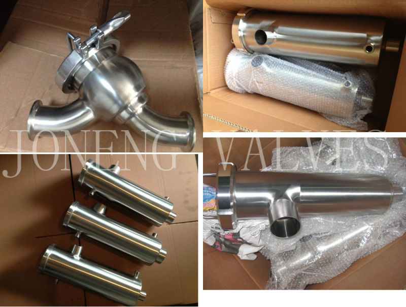China Stainless Steel Food Grade Welded Y Type Hygienic Filter (JN-ST1004)