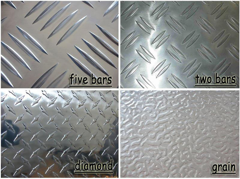 Round Bean Pattern Checker Stainless Steel Plate for Construction
