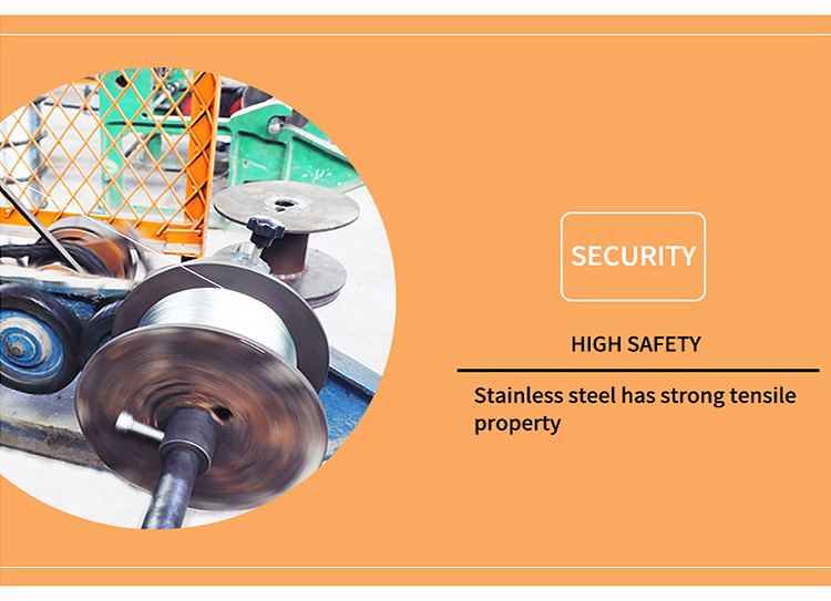 High Quality Durable Using Various Stainless Accessories Wire Steel Rope