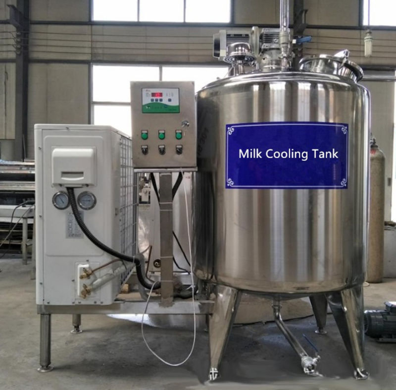 Stainless Steel 2000L 3000L 5000L Stainless Steel Cooling Tank with Refrigerator