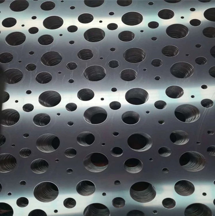 Stainless Steel Metal Sheet 304 Perforated Round Hole Steel Plate