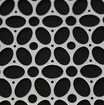 Diamond Hole Stainless Steel Perforated Mesh